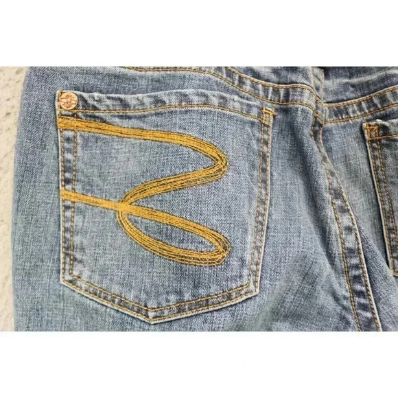 Seven Premier Denim Bootleg Women's Jeans-Size 16-Distressed - Picture 13 of 13